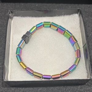 Men’s Handmade Multicolor High Powered Magnetic Bracelet #161